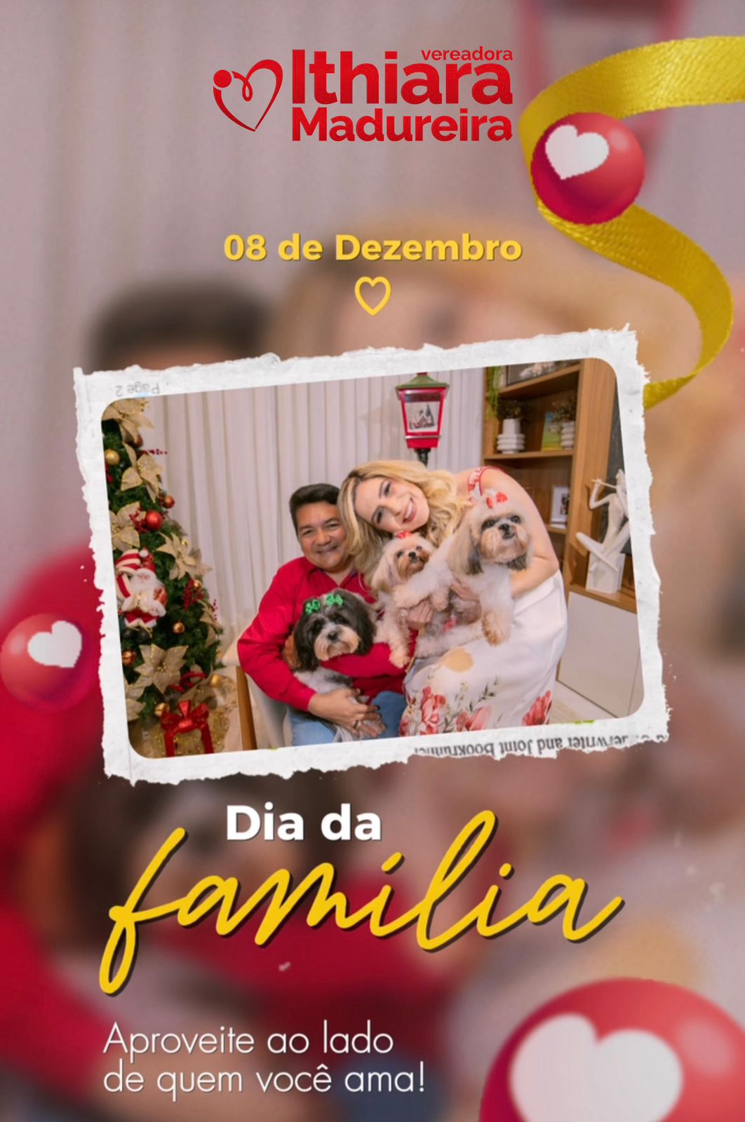 08 de Dezembro, Dia da Família!